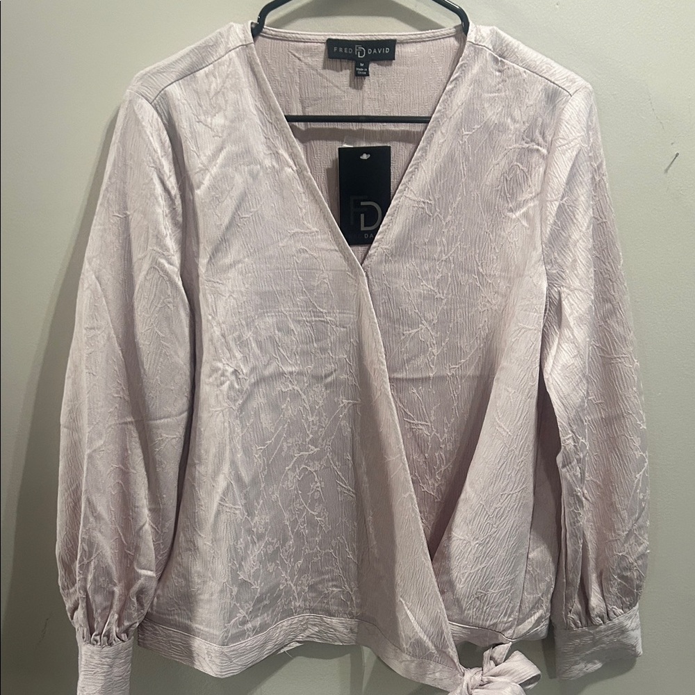 Fred Women's Blush Wrap Blouse